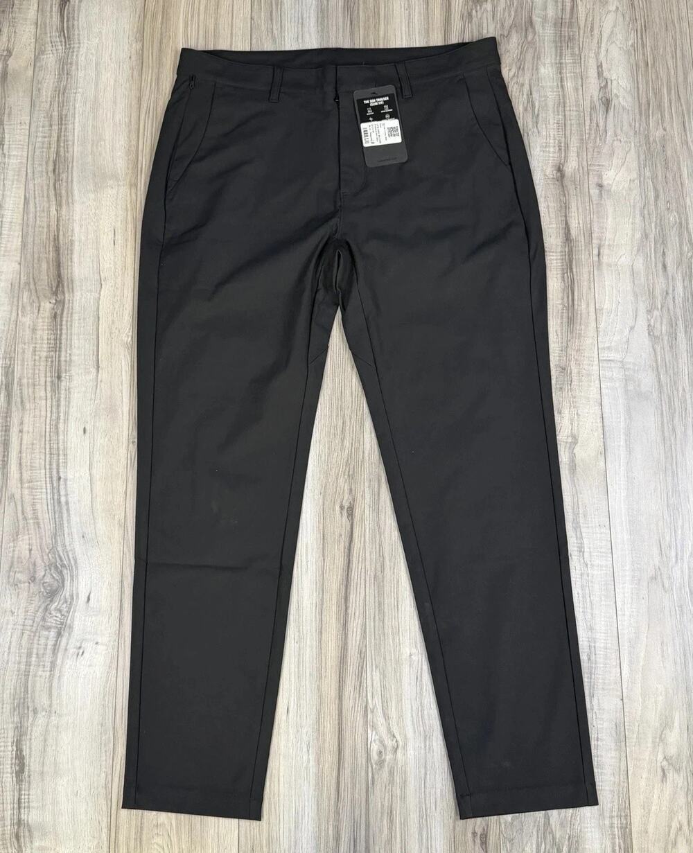 Fabletics The Don Trouser 5-Pocket Black Classic Fit Mens 36x32 NEW